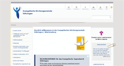 Desktop Screenshot of gemeinde.voehringen.elk-wue.de