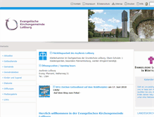 Tablet Screenshot of gemeinde.lossburg.elk-wue.de
