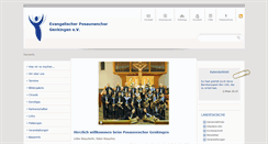 Desktop Screenshot of posaunenchor-genkingen.elk-wue.de