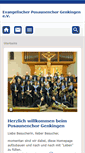 Mobile Screenshot of posaunenchor-genkingen.elk-wue.de