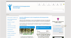 Desktop Screenshot of gemeinde.hermaringen.elk-wue.de