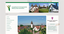 Desktop Screenshot of gemeinde.altburg.elk-wue.de