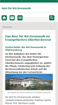Mobile Screenshot of kirchenmusik.elk-wue.de