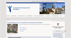 Desktop Screenshot of gemeinde.boennigheim.elk-wue.de