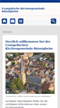 Mobile Screenshot of gemeinde.boennigheim.elk-wue.de