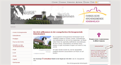 Desktop Screenshot of gemeinde.hohenhaslach.elk-wue.de