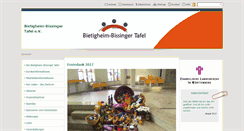 Desktop Screenshot of bietigheim-bissinger-tafel.elk-wue.de