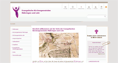 Desktop Screenshot of gemeinde.maehringen-lehr.elk-wue.de