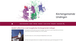 Desktop Screenshot of gemeinde.undingen.elk-wue.de