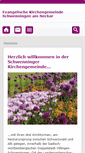 Mobile Screenshot of gemeinde.schwenningen.elk-wue.de
