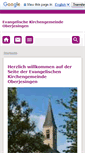 Mobile Screenshot of gemeinde.oberjesingen.elk-wue.de