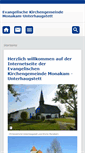 Mobile Screenshot of gemeinde.monakam-unterhaugstett.elk-wue.de