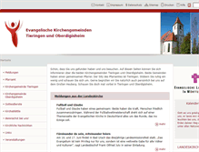 Tablet Screenshot of gemeinde.tieringen-oberdigisheim.elk-wue.de