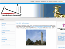Tablet Screenshot of gemeinde.boeblingen-paul-gerhardt.elk-wue.de