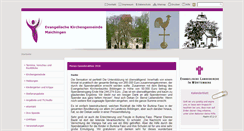 Desktop Screenshot of gemeinde.maichingen.elk-wue.de